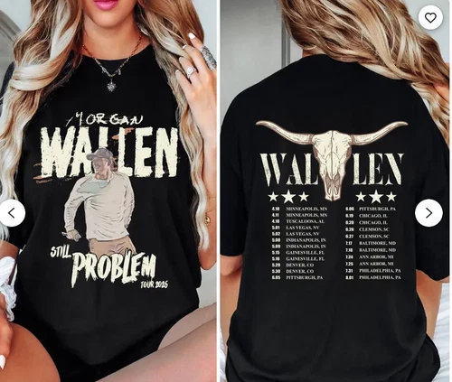NOVA16 Morgan Wallen Still The Problem Tour 2026 Two Sided T Shirt NOVA16 Morgan Wallen Still The Problem Tour 2026 Two Sided T Shirt 63b3c536 8c0d 4232 Bad8