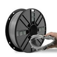 thumbnail image 1 of NOVAMAKER TPU Filament 1.75mm, Grey Flexible TPU 3D Printer Filament with 20g Cleaning Filament, 2.0lbs Spool, Dimensional Accuracy +/- 0.05mm, 95A Soft TPU Grey, 1 of 3