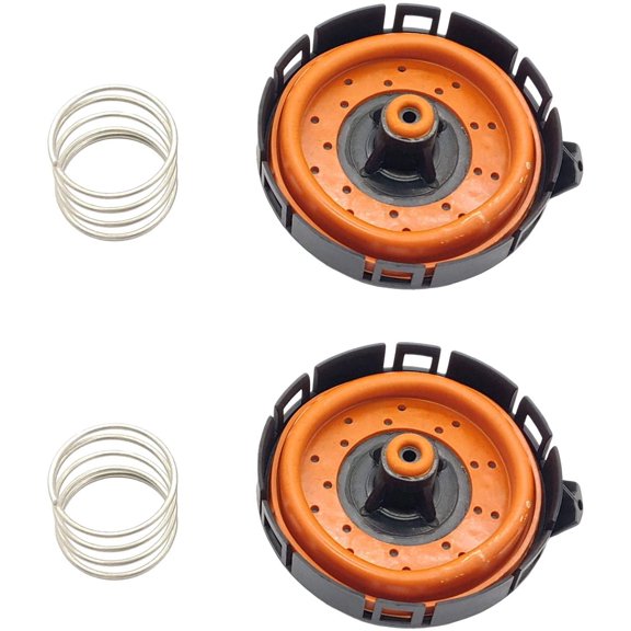 NOVAPARTS 2 PCS PCV Valve Positive Crankcase Ventilation for 2002-2010 BMW 545i 550i 645Ci 650i 745Li 745i 750Li 750i X5 Alpina B7 4.4L 4.8L 11127537733 11127547058
