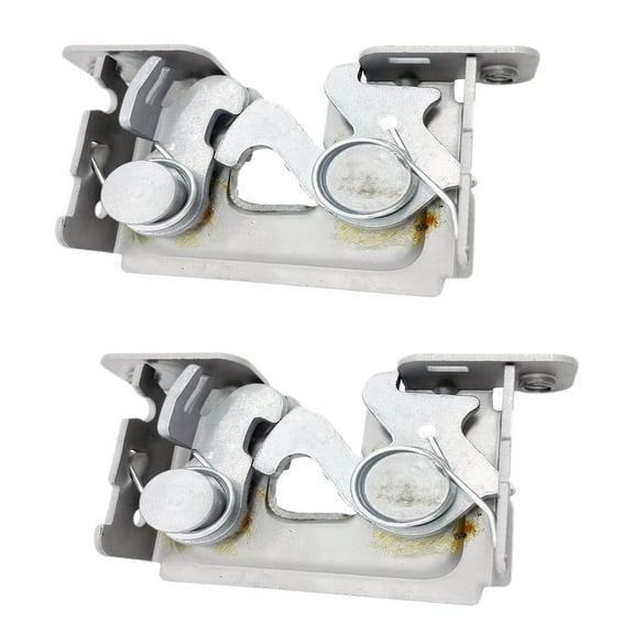 NOVAPARTS-2PCS Front Lower Hood Lock Latch Set for 2004-2015 BMW 1 3 5 Series E82 E88 E90 E92 E93 E60 E63 M5 X3 51237115229