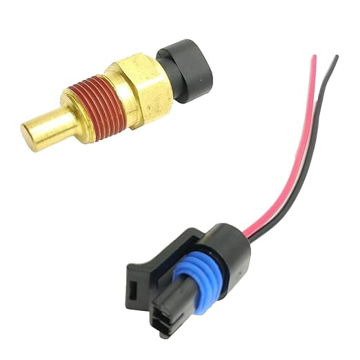 NOVAPARTS Engine Coolant Temperature Sensor with Pigtail Connector for ...