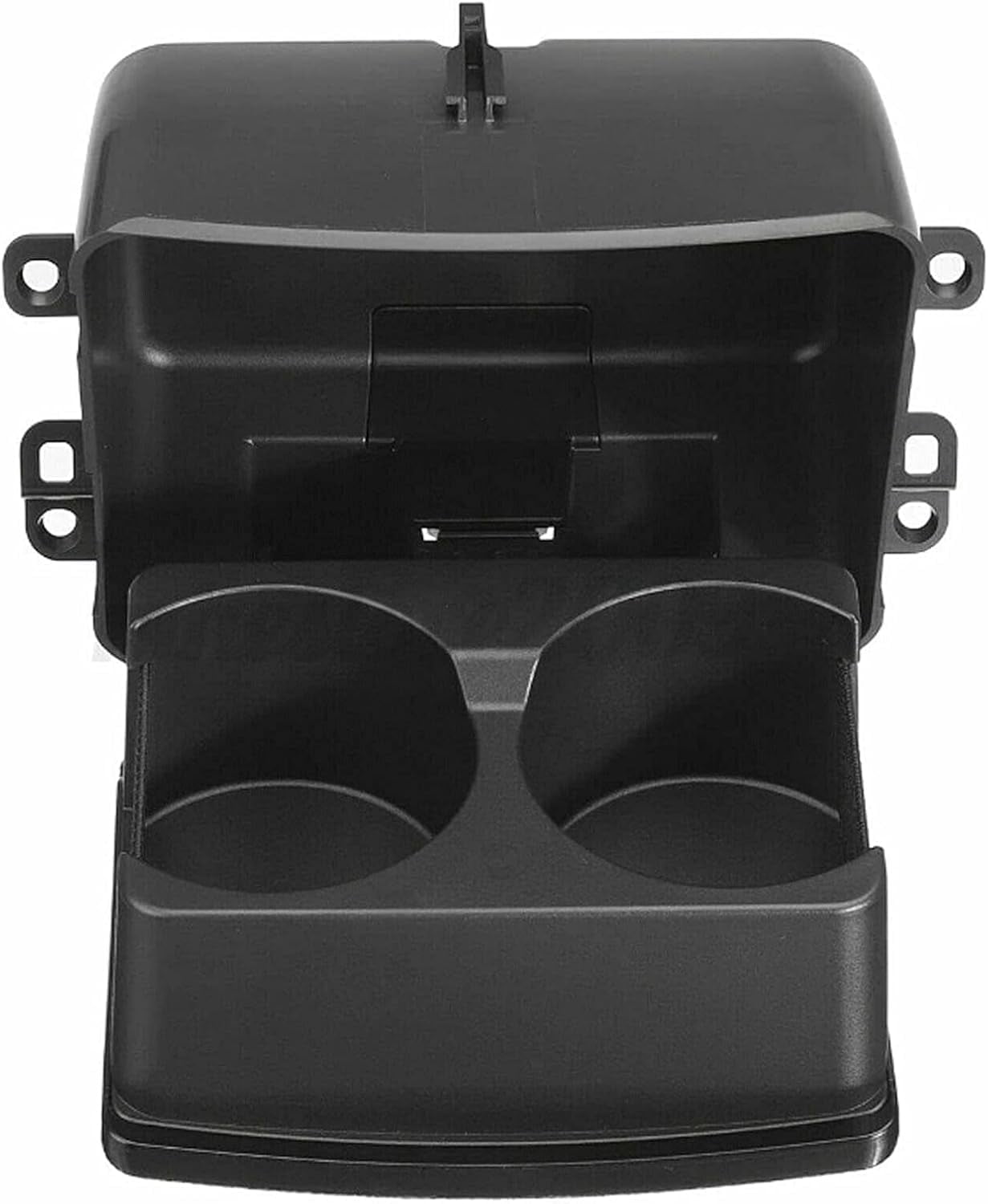 NOVAPARTS Rear Seat Center Console Cup Holder Black for 2011 2012 2013 2014 2015 2016 2017 2018 2019 Ford Explorer GB5Z7813562BA GB5Z-7813562-BA