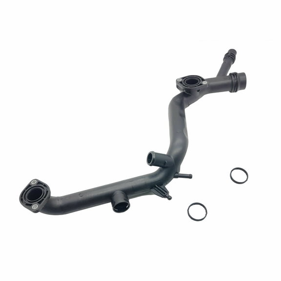 NOVAPARTS TOPAZ Radiator Coolant Pipe Water Hose for 2005 2006 2007 2008 2009 2010 Audi A6 Quattro A4 Quattro 06E121045E