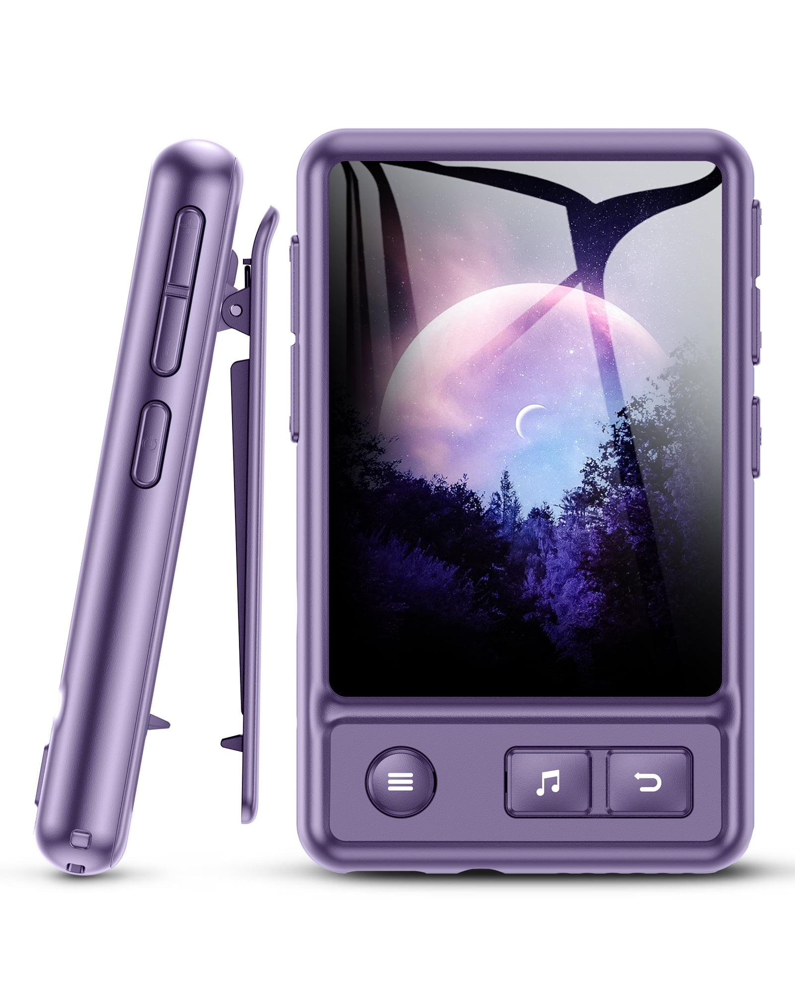 AGPTEK NOVAPCS MP3 Player with Bluetooth 5.3 Purple Color India | Ubuy