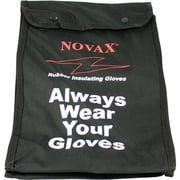 PIP Industries B676609 11 in. Protective Bag for Novax Rubber Insulating Gloves, Black - One Size