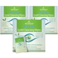 thumbnail image 1 of NOVEHA 180 Pcs Tea Tree Oil Eyelid Wipes | Blepharitis, Itchy & Stye Eyes – With Hyaluronic Acid, Green Tea & Chamomile, Natural Eye Makeup Remover & Daily Cleanser | Individually Wrapped (3 Pack), 1 of 9
