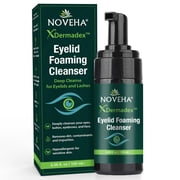 Demodex Eyelid Cleanser Foam | تركيبة زيت شجرة الشاي ذات القوة الإضافية | غسل الوجه اليومي للرموش ، Demodex ، MGD ، Stye Eyes ، تهيج العين وجفاف الجلد ، 3.38 أونصة سائلة 100 مل