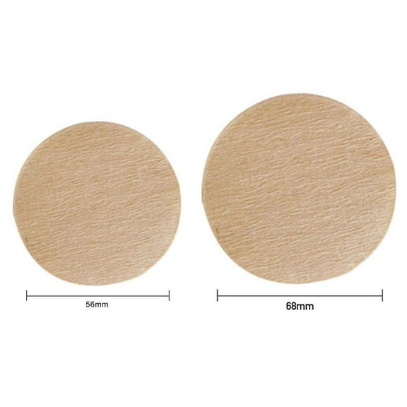 NOVELAR 100-Pack Conical Coffee Filters, Fits Tilt Filter Holder, Easy to Use for Clean Brewing, Great for Moka Pot and Iced Drip