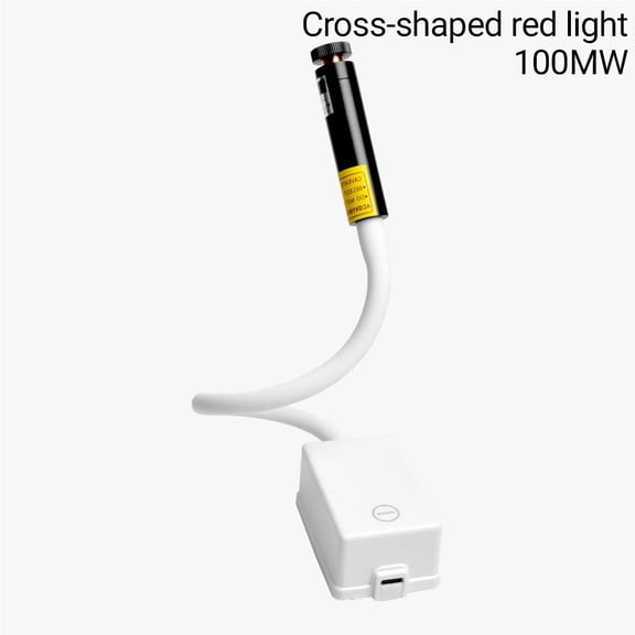 NOVELAR 2200mAh Magnetic Base Positioning Light with 9-Inch Flexible Hose, Touch Control for Dot, Line, and Cross Patterns, Perfect for Precision Marking and Cutting Tasks