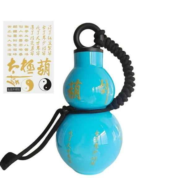 NOVELAR 27 oz Plastic Water Bottle, Gourd Shape with Carrying Loop, Durable and Lightweight, Perfect for Gym, Work, or Daily Commute