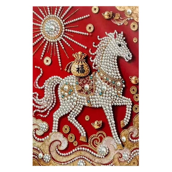 NOVELAR 3D Plastic Art Craft Kit, 8x12 Inch Canvas, Easy Stress-Relief Activity for Making Unique Home Decor Gifts