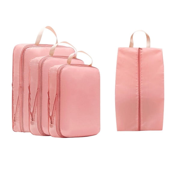 NOVELAR 6-Piece Packing Cube Set, Compressible and Lightweight, for Efficient Suitcase Organization on Trips