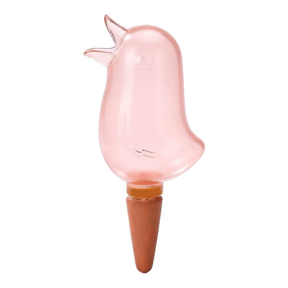 NOVELAR Automatic Plant Watering Spikes, 6.5 in Length, Red or Blue, Provides Slow Drip Irrigation for Days, Perfect for Vacation and Drought-Tolerant Houseplants