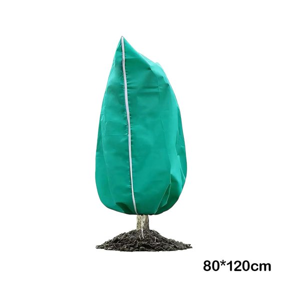 NOVELAR Breathable Plant Winter Jacket, Zipper and Drawstring Closure for Easy Fit, Reusable Frost Protection for Potted Plants and Garden Flowers