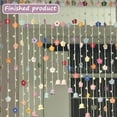 thumbnail image 1 of NOVELAR Colorful Crochet Flower Weaving Curtain, 16-24 Inch Width, Adds Warm Handmade Atmosphere to Any Room, Ideal as a Wall or Door Decoration, 1 of 7