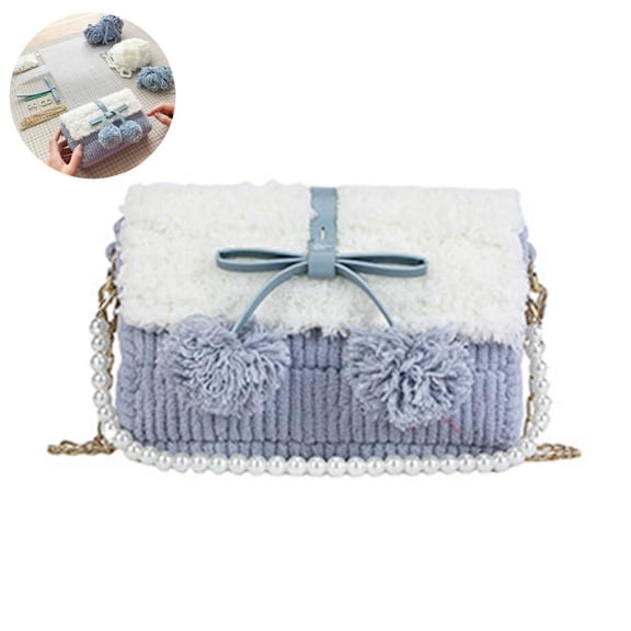 NOVELAR DIY Woven Material Bag Craft Kit, Includes All Accessories for Easy Assembly, Create a Functional Bag for Phone and Wallet, Great for Beginners and Experienced Crafters Alike