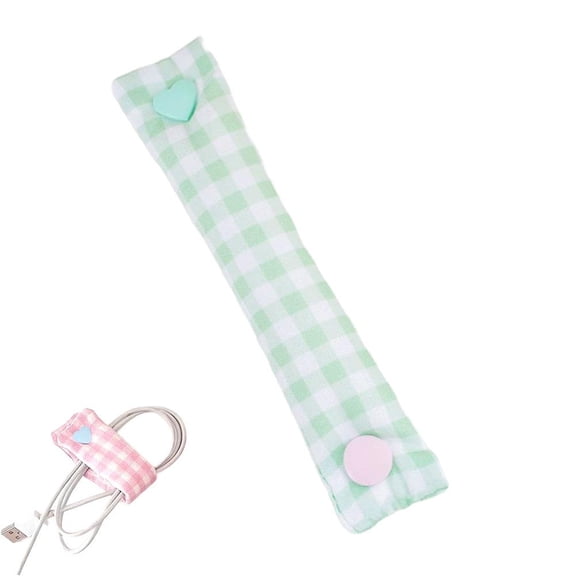 NOVELAR Data Cable Organizer, 5.31 in Length, Quick One-Hand Fix and Release, Keeps Cables Neat at Home or On the Go