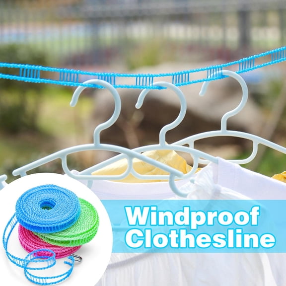 NOVELAR Fence-Grid Design Clothesline, Adjustable Up to 315 Inches, Separates Laundry for Faster Drying, Perfect for Porch, Boat, and Camping Trips