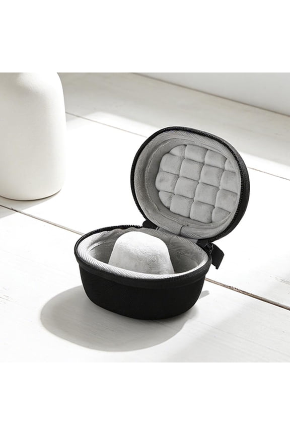 Flip Top Watch Travel Pouch, 4.13 x 3.15 x 2.36 in, Lightweight and Wear-Resistant EVA Material, Stylish Gift for Watch Storage