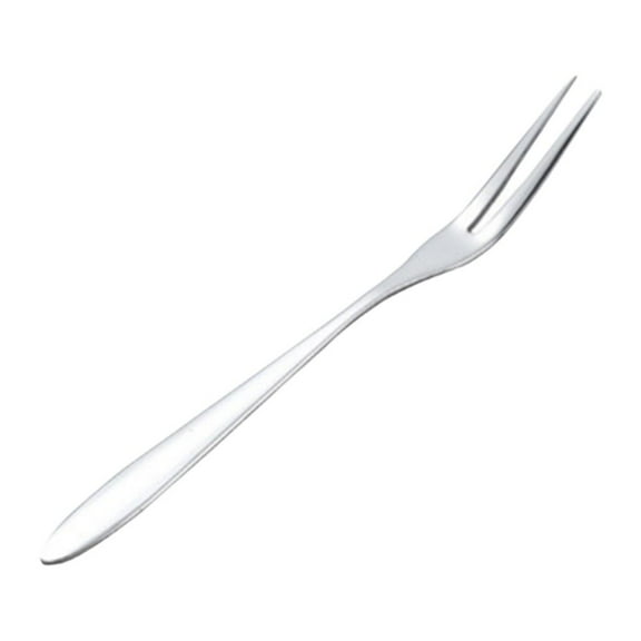 NOVELAR Food-Grade Stainless Steel Fork, 5.27 in Length, Easy to Clean Smooth Surface, Ideal for Fruits and Healthy Snacks