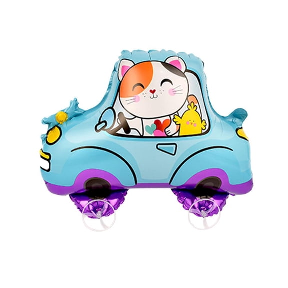 NOVELAR Jumbo 24 in Cartoon Horse Balloon with Rolling Wheels, Interactive Decoration for Kids and Adults, Ideal for Grand Openings and Festive Photo Backdrops