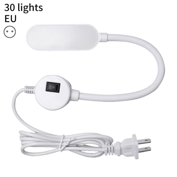 NOVELAR LED Sewing Lamp with Magnetic Base, Adjustable Brightness, 7-inch Flexible Neck, Provides Focused Task Lighting, Ideal for Quilting, Embroidery, and Nighttime Crafting