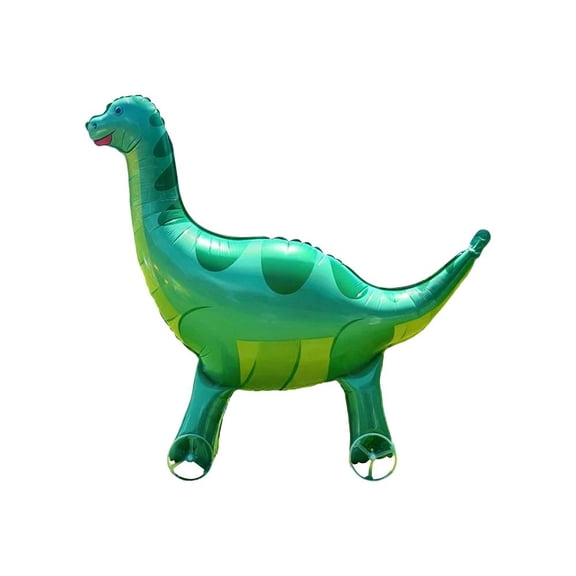 NOVELAR Large Animal Shaped Balloon with Wheels, 29.1 in Wide, Pull Rope for Interactive Play, Fun Walking Decoration for Children's Parties and Events