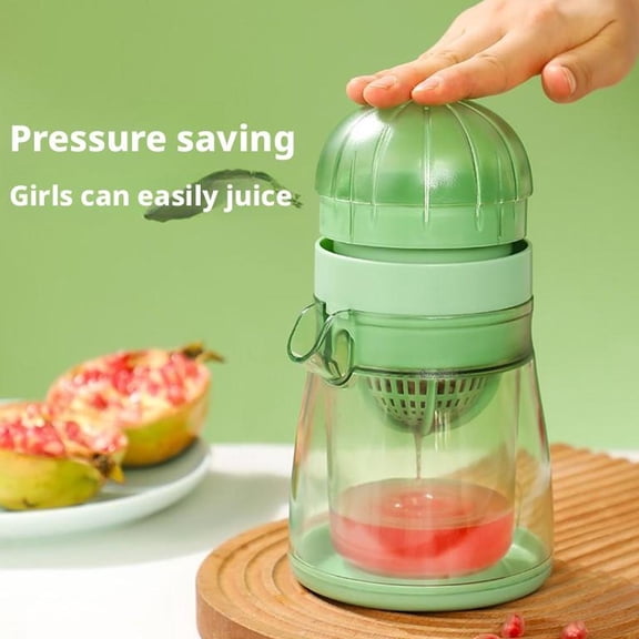 NOVELAR Manual Pomegranate Juice Extractor, 3.90 Inches Wide, Low-Noise Design Saves Kitchen Space, Great for Healthy Family Breakfasts and Snacks