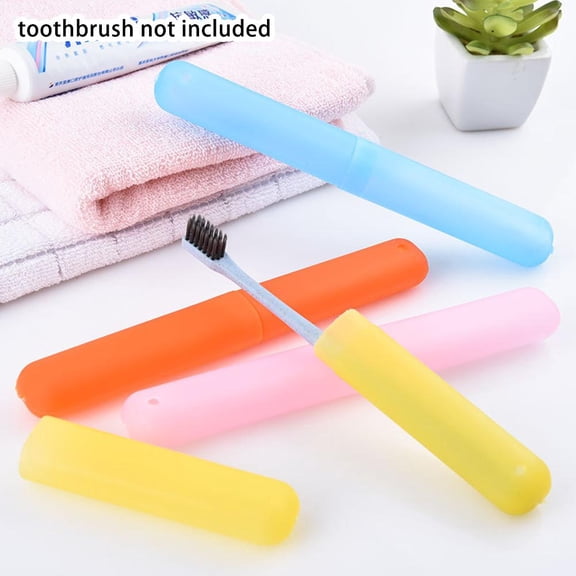 NOVELAR Matte Finish Toothbrush Storage Box, 8.1 in Length, Protects Toothbrush from Deformation, Ideal for Daily Use and Trips