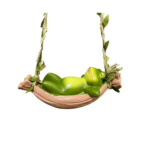 NOVELAR Modern Art Frog Ornament, 5.12 in Long, Handmade with Teacup ...