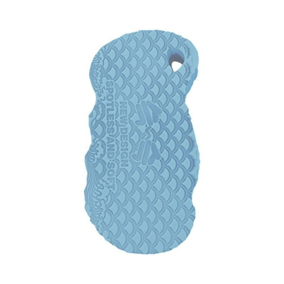 NOVELAR Natural Latex Sponge, 5.5 Inches Long, Expands When Wet for Rich Lather, Ideal for Sensitive Skin and Full Body Cleansing