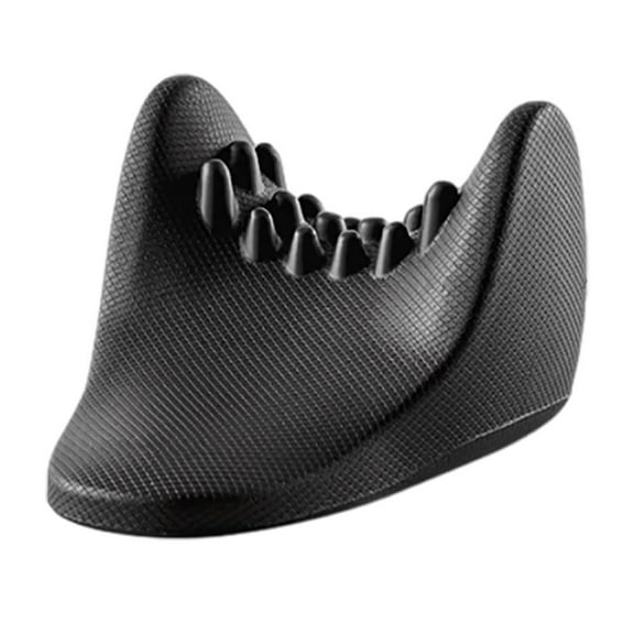 NOVELAR Neck and Shoulder Relaxer Pillow, 8.27 in Long, Made of Durable Latex for Daily Pain Relief, Portable Support for Office, Home, or Travel Use