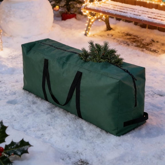 NOVELAR Oversized Christmas Tree Storage Container, Holds Up to 9 ft Trees, Sealed Design to Prevent Dust and Moisture, Multi-Use for Living Room or Closet Storage