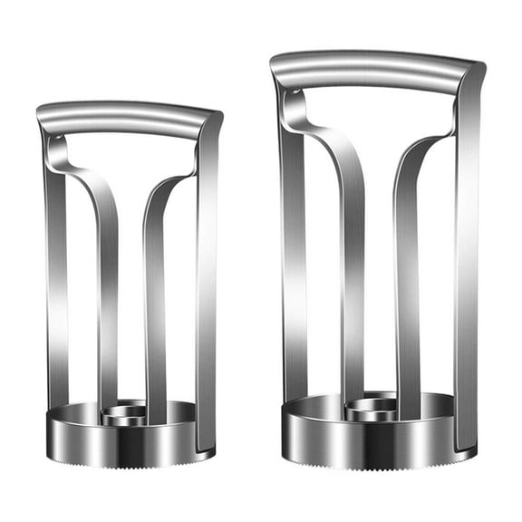 NOVELAR Pineapple Peeler Tool with Non-Slip Handle, 4.3 Inch Stainless Steel Blade, Safe and Easy Kitchen Gadget for Fresh Fruit Prep