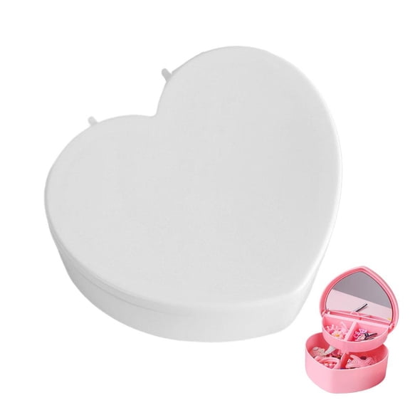 NOVELAR Pink and White Storage Box, Compact Corner Organizer with Multiple Grids, Saves Space on Desk or in Drawer for Easy Access