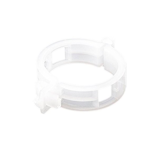 NOVELAR Plastic Plant Support Clips, 1.02 x 0.79 inch White Garden Ties, Prevent Vine Tangling and Control Growth, Ideal for Pepper and Grape Plants