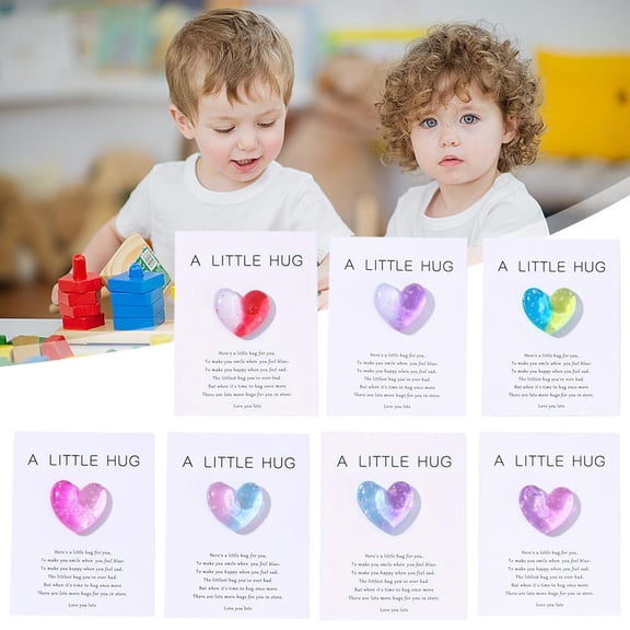 NOVELAR Pocket Hugs Love Note Card, 2.75 in x 3.54 in Resin Design, Share Warmth and Encouragement, Great for Gifting to Close Friends