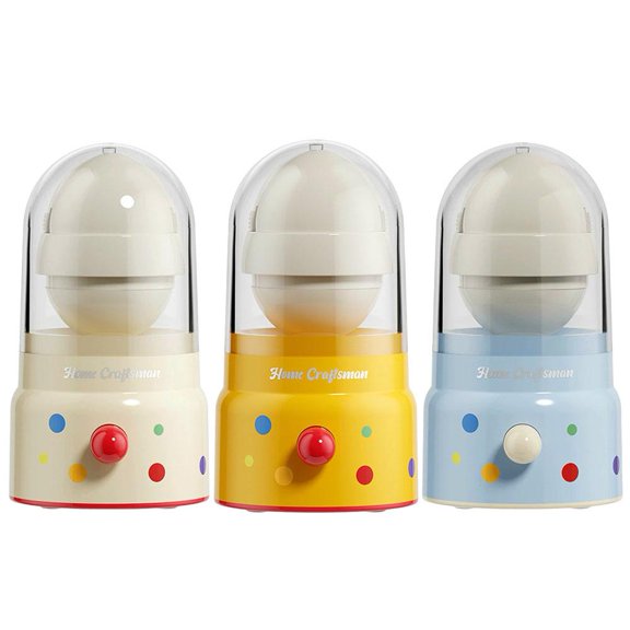 NOVELAR Portable Egg Shaker Tool, Universal Fit for All Egg Sizes, Automatic Inertia Rewind Rope for Fast Operation, Essential Kitchen Helper for On-the-Go Cooking