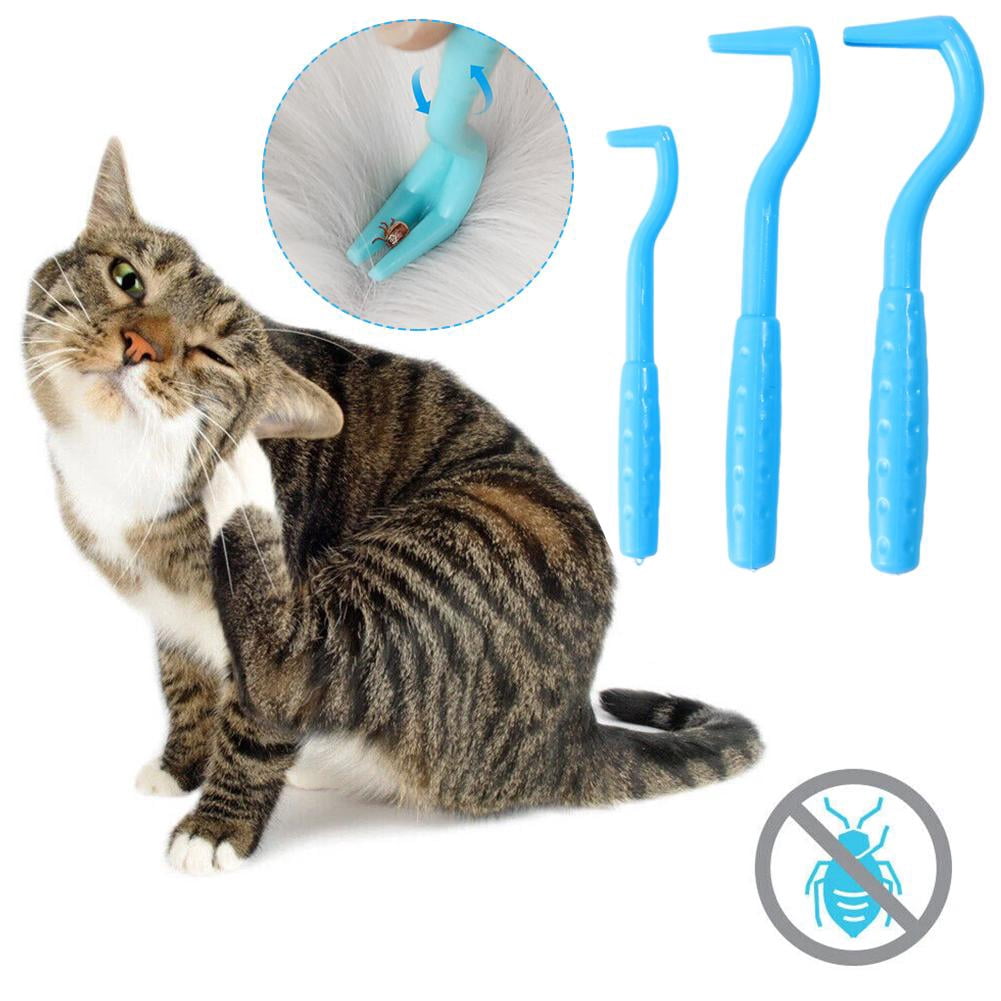 View of NOVELAR Portable Pet Lice Comb, 3-Pack for Effective Flea and Parasite ...