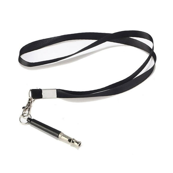 NOVELAR Premium Dog Training Whistle, 3.15 inch Length with Anti-Loss Lanyard, Adjustable Sound Frequency for Any Dog Breed, Use for Obedience Training and Barking Control