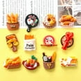 thumbnail image 1 of NOVELAR Removable Refrigerator Food Magnets, 0.79 Inch Realistic Toy Ingredients, Safe Play with No Sharp Corners, Portable Role-Playing Set for Preschoolers, 1 of 5