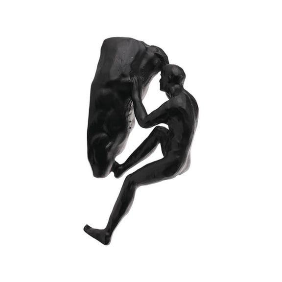 NOVELAR Resin Wall Sculpture with Metallic Finish, 10x6 Inch 3D Art Piece, Creates a Luxe Focal Point for Any Wall