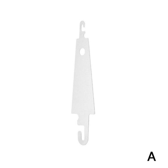 NOVELAR Silver Steel Needle Threader, Quick and Convenient Threading Device, Perfect for DIY Sewing and Crafting Kits