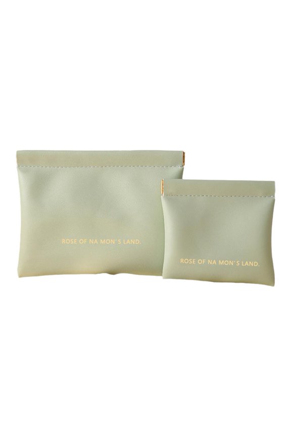 Small Cosmetic Pouch Set, Lightweight Waterproof PU Material, Ideal for Makeup and Small Items On-the-Go