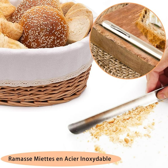 NOVELAR Stainless Steel Snack Grabber Tool, 5.9 Inch Rust-Resistant Picker, Easy-Clean Utensil for Catering and Home Use