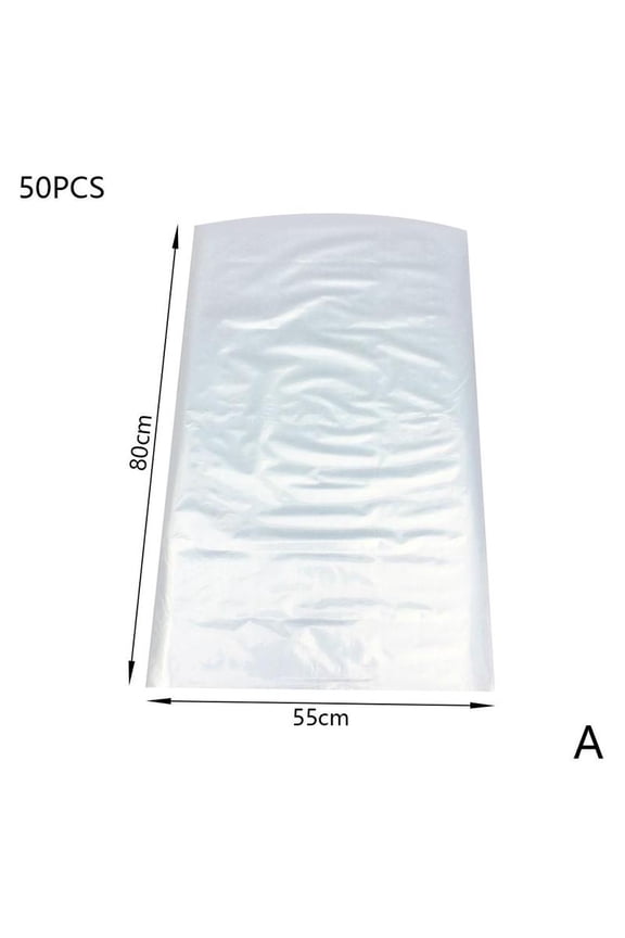 Transparent Dust Cover for Clothes, 23.6 x 35.4 in, Shields from Moisture and Moths, Ideal for Long-Term Wardrobe Preservation