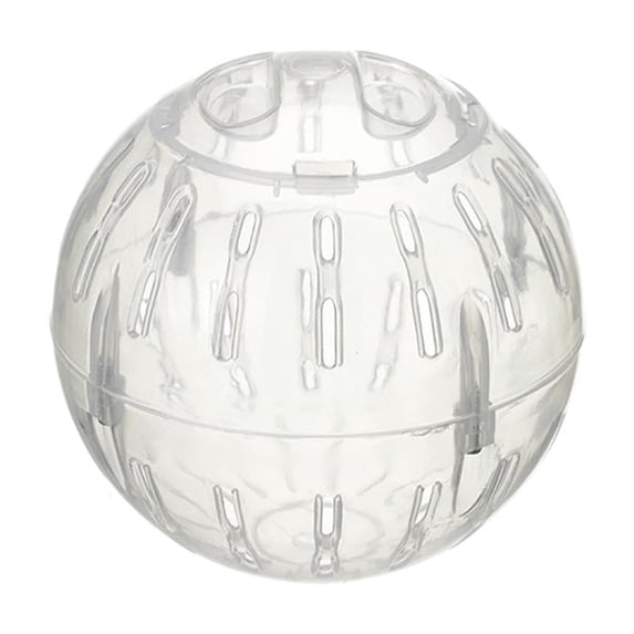 NOVELAR Transparent Small Pet Exercise Ball, 4 inch, Lightweight and Portable for Easy Cleaning, Provides Safe Activity for Hamsters and Other Tiny Pets