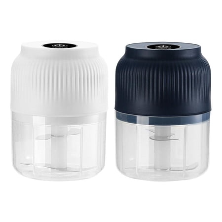 NOVELAR USB Rechargeable Electric Chopper, Compact 4.7 Inch Design, Saves Time on Food Preparation, Great for Processing Ginger, Herbs, and Ingredients While Cooking