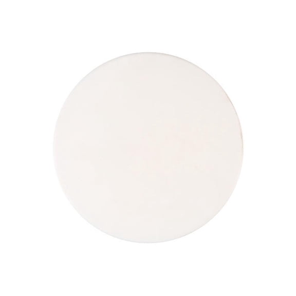 NOVELAR White 2x2 Inch Soft Door Stopper, Absorbs Impact and Reduces Noise, Ideal for Interior Doors and Walls