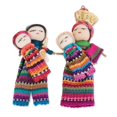 thumbnail image 1 of NOVICA Cotton decorative dolls, 'Two Mothers' (pair), 1 of 5